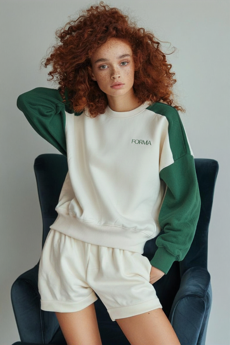 Forma activewear editorial portrait